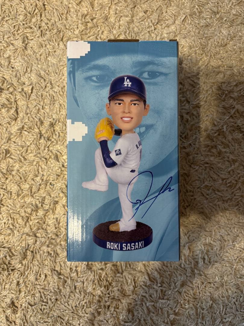 佐々木朗希　ボブルヘッド　ドジャース　フィギュア