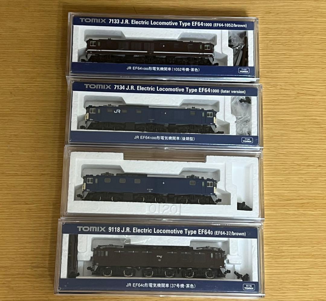 TOMIX EF64高崎機関区セット(37,1001,1052,1053号機)