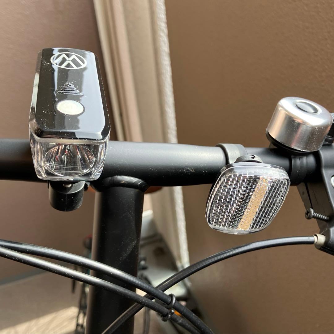 【美品】奈良〜関西圏引き渡し　20インチ フォルクスワーゲン　グリーン　自転車