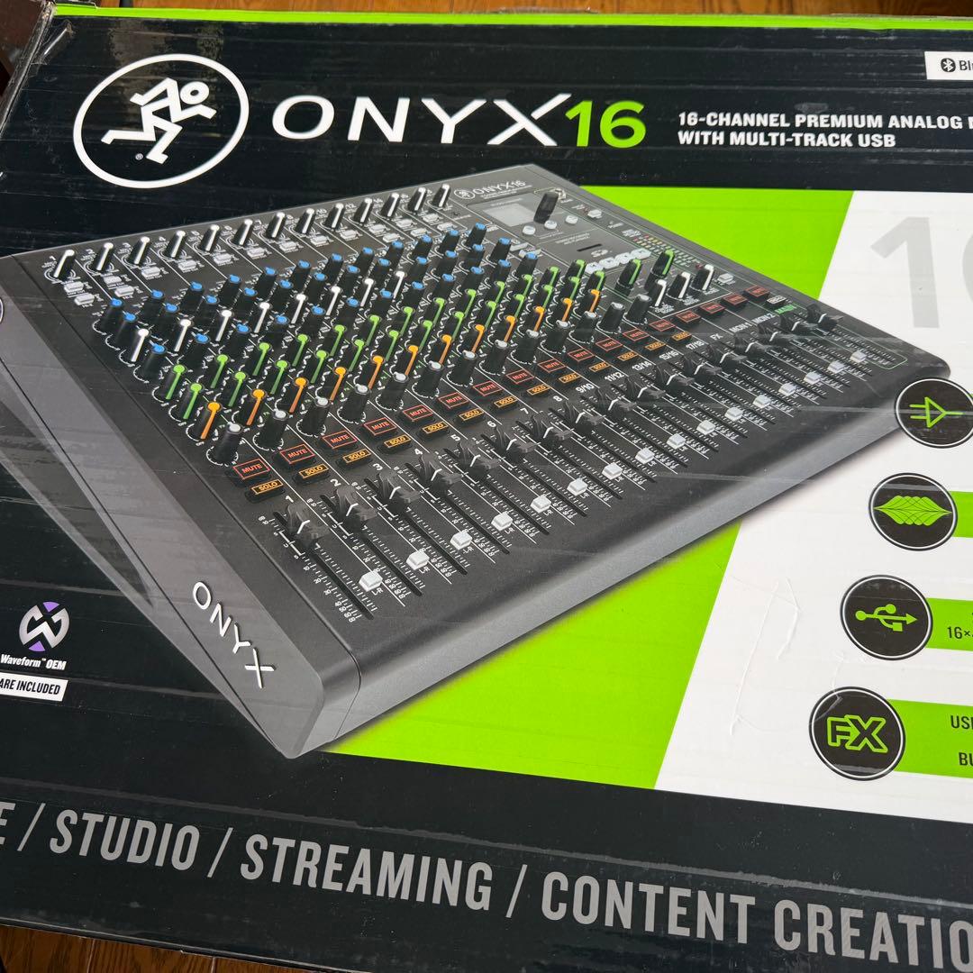 Mackie ONYX16アナログミキサー