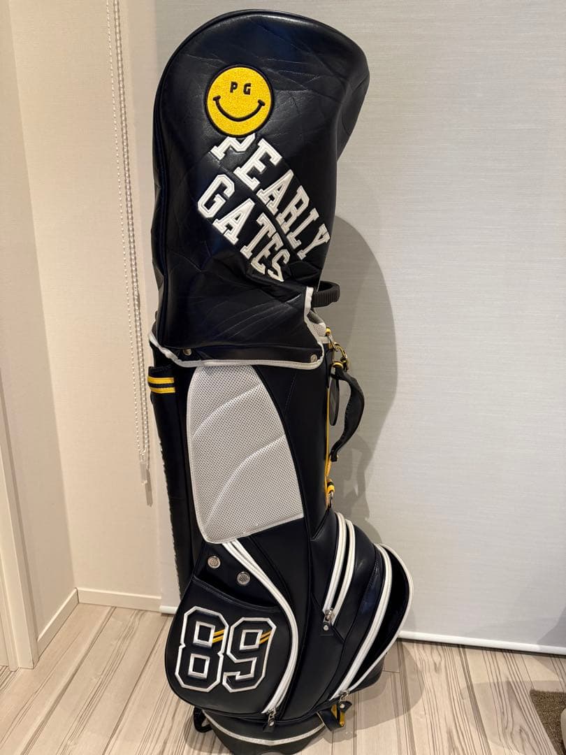 PEARLY GATES ゴルフバッグ 89 ネイビー