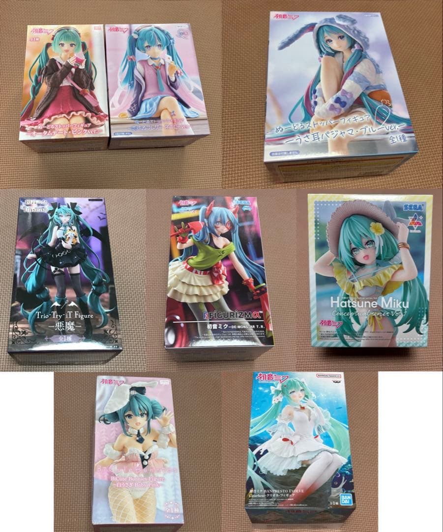 初音ミク　フィギュアセット　①