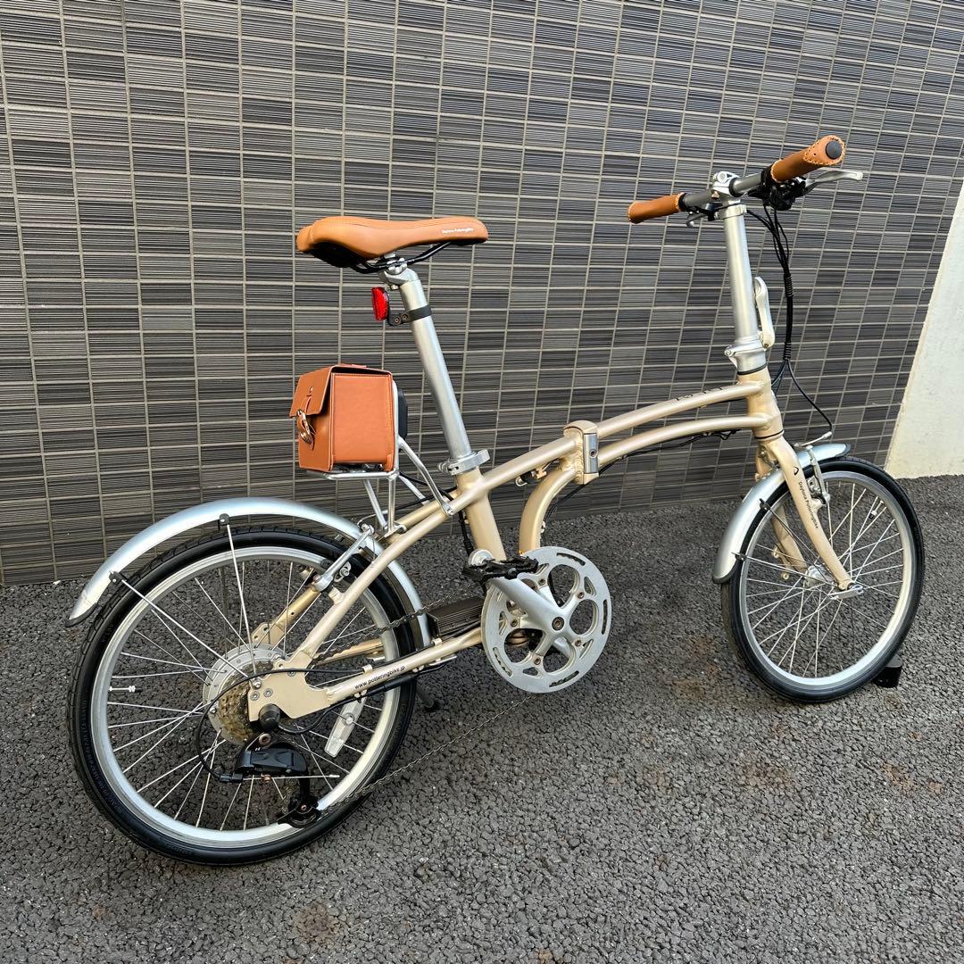 よっしー　デイトナDE01 電動自転車 シャンパンゴールド 20インチ