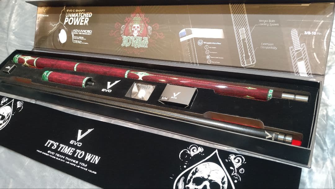 【新品】ベトナム発ブランド最新☆EVO キュー E コンプリートセット