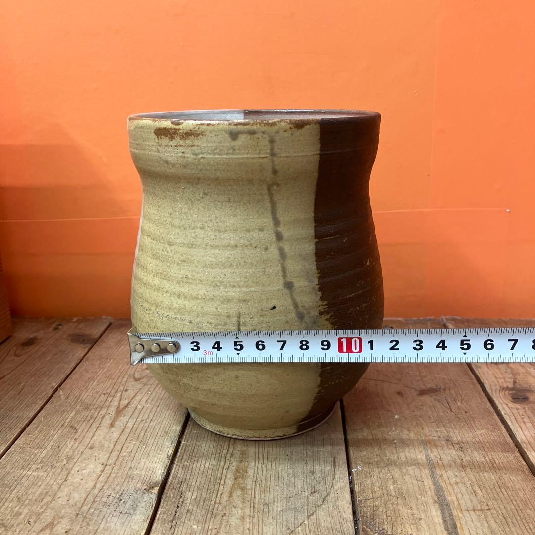 C-壁 茶道具 昇丈作 水指 茶道 陶器 陶磁器 工芸品 美術品 骨董 古道具和