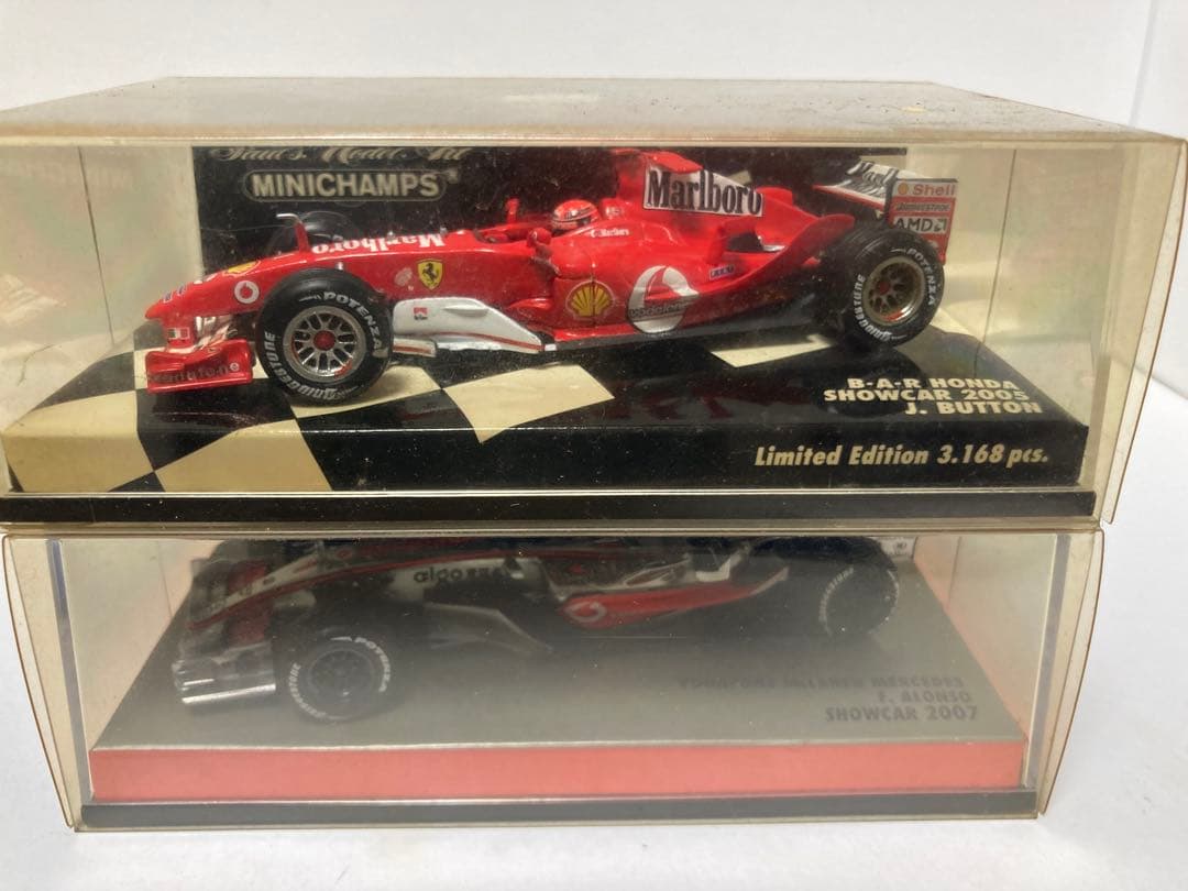 ミニチャンプス1/43 F1 セット☆カスタムデカール ＋オマケ