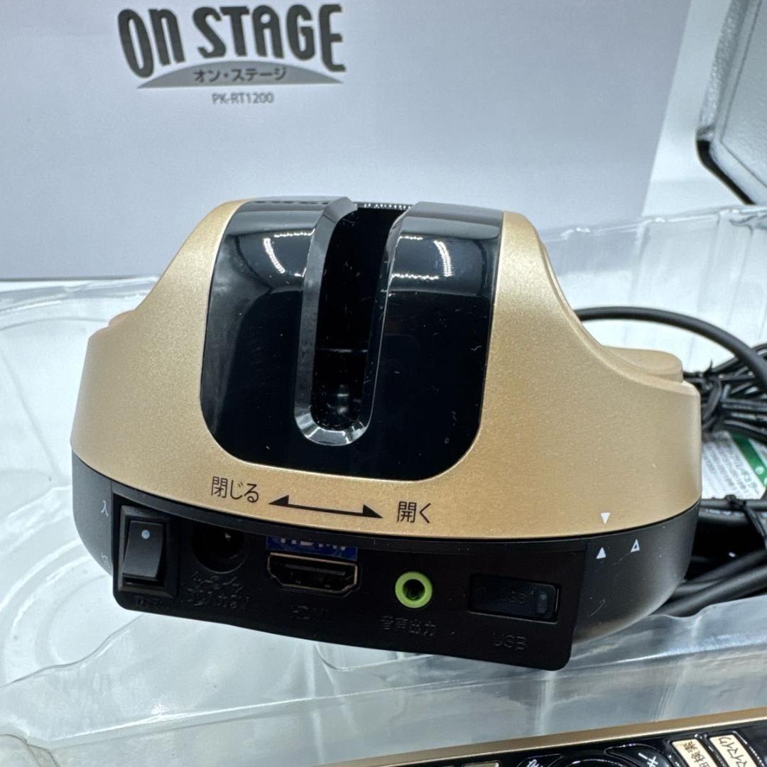 ON STAGE PK-RT1200 外箱付き ゴールド ブラック