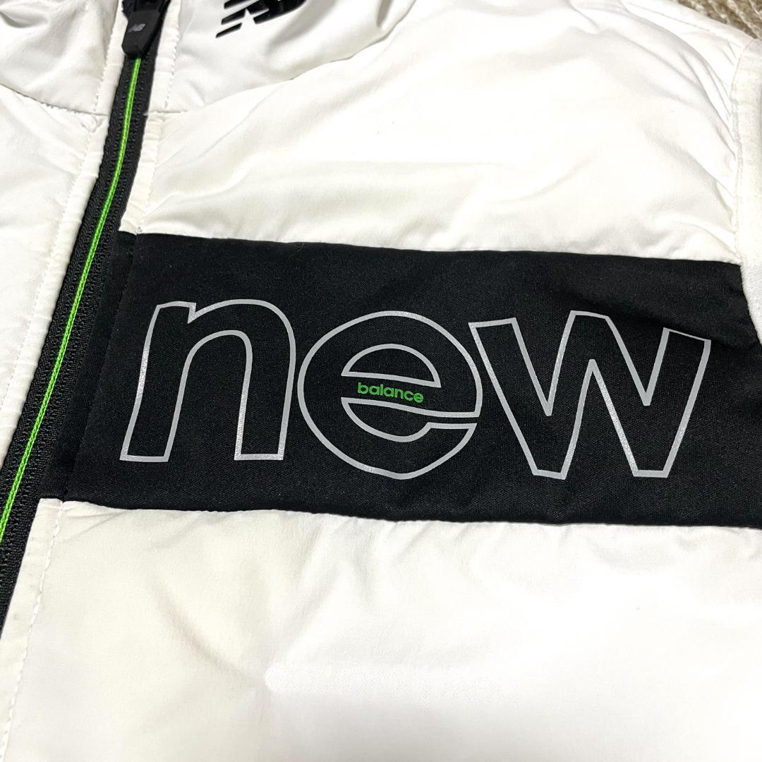 【フォロー割】 良品 ニューバランスゴルフ ダウンベスト サイズ4 ホワイト系