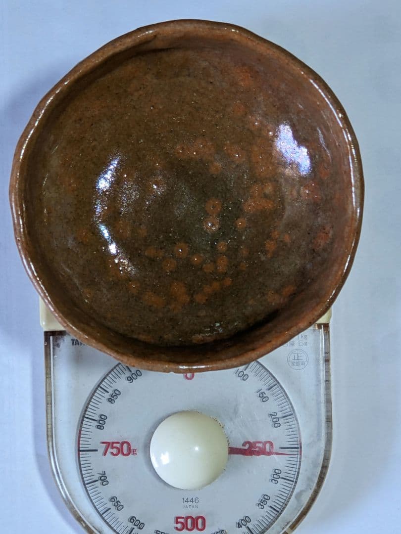 ♦古格 茶道具 手捏ね 手捻り 抹茶碗 時代物 古美術品 銀化現象 骨董品