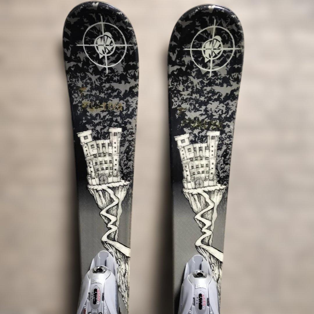 【希少 】K2 MIN ENEMY ミドルミッドスキー115cm セット