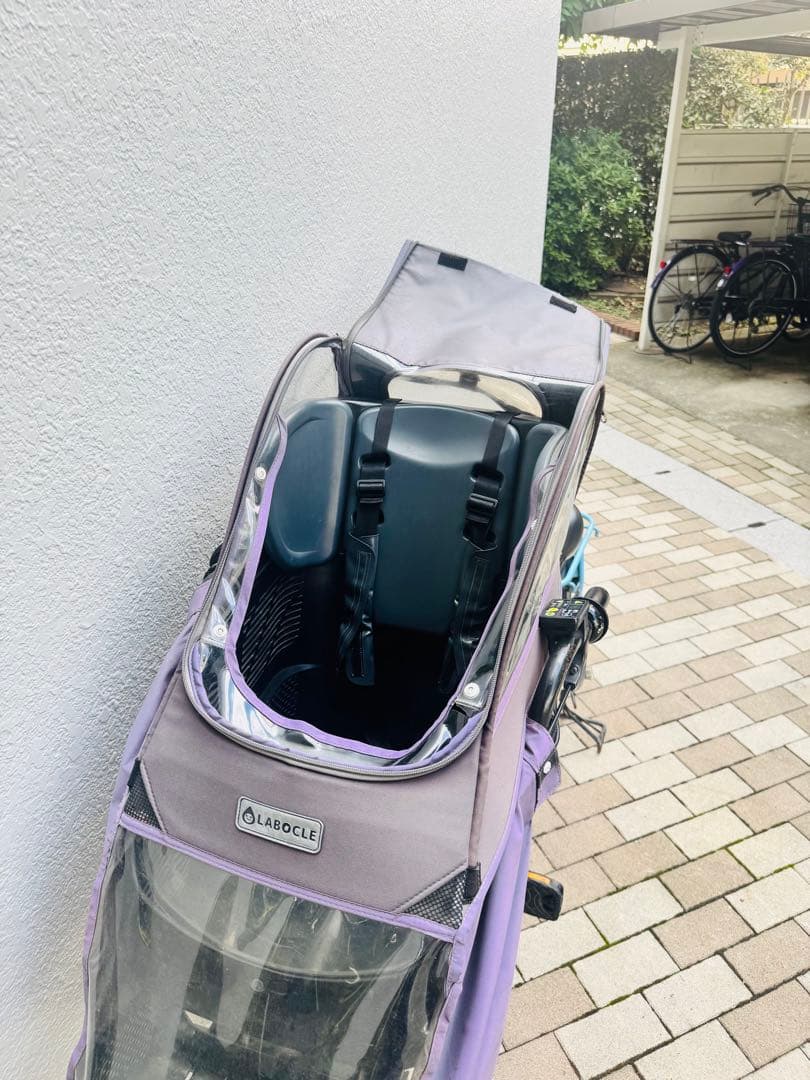 電動アシスト自転車　前部分チャイルドシート付き　PAS Kiss 注:引取限定