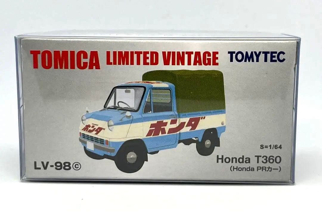 トミカリミテッドビンテージ ホンダ T360 LV-98c 本田 PRカー