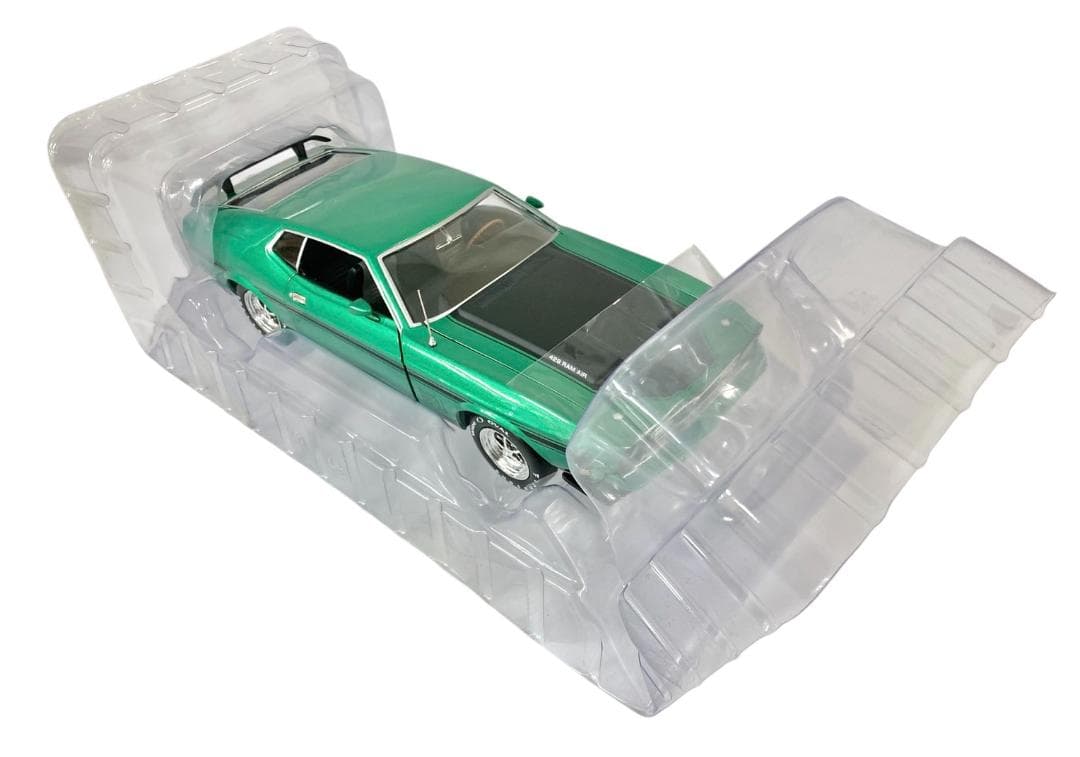 ★美品★ 1/18 1971 フォード マスタング マッハ 1 グラバーグリーン