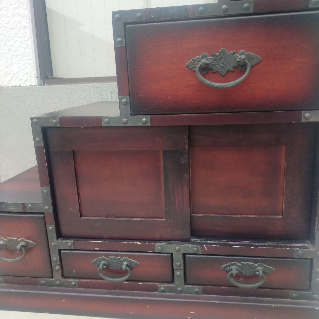 和箪笥　棚　インテリア　レトロ　古民家