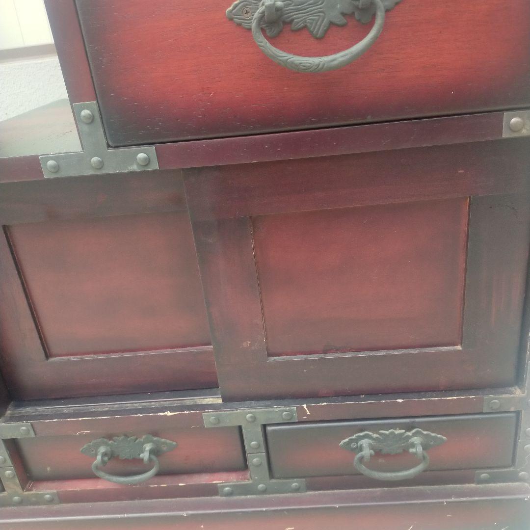 和箪笥　棚　インテリア　レトロ　古民家