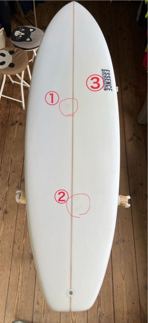 ESSENCE ファンボード トライフィン 手渡しオンリーyukio専用