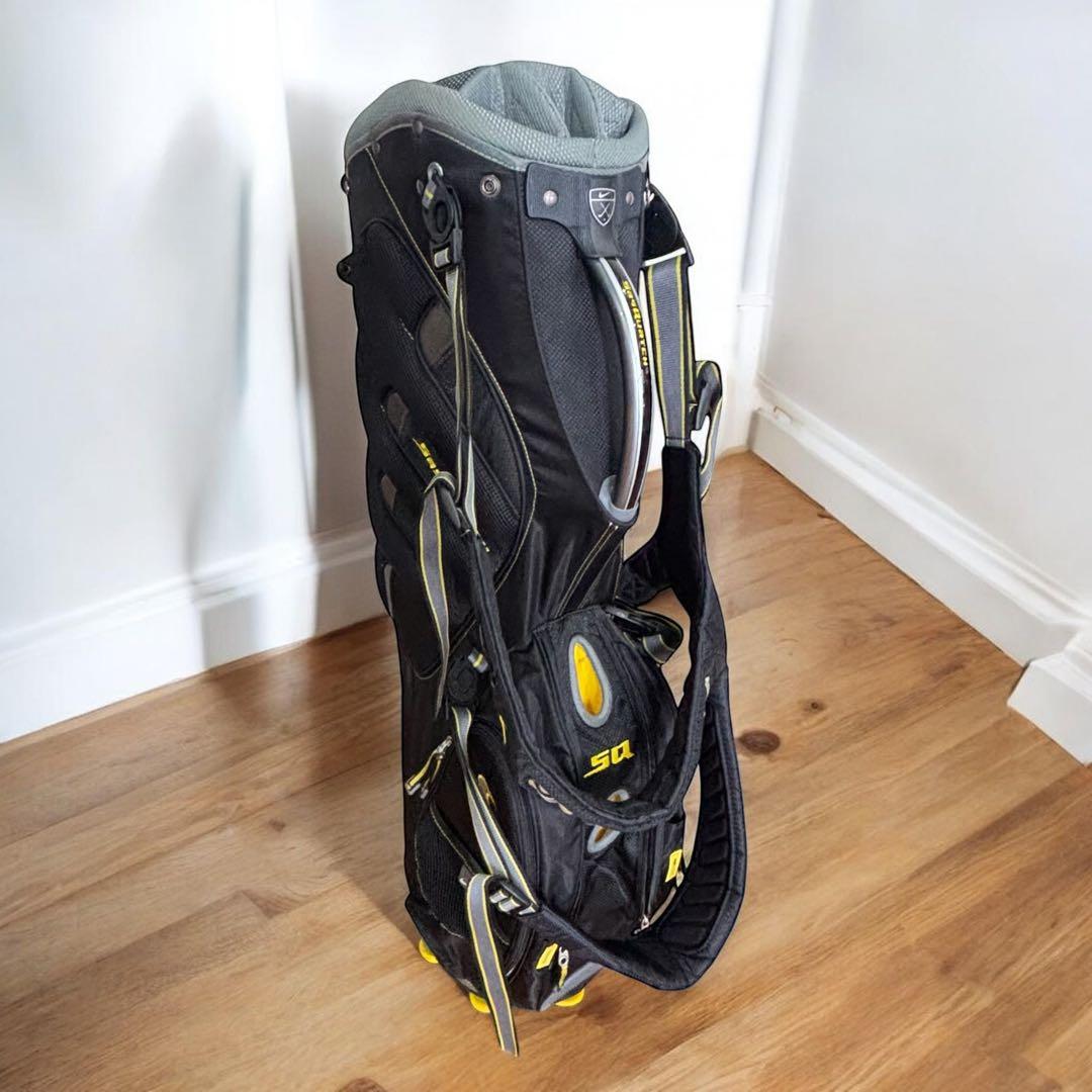 【廃盤希少】NIKE サスクワッチ スタンドキャディバッグ 14分割 軽量 黒