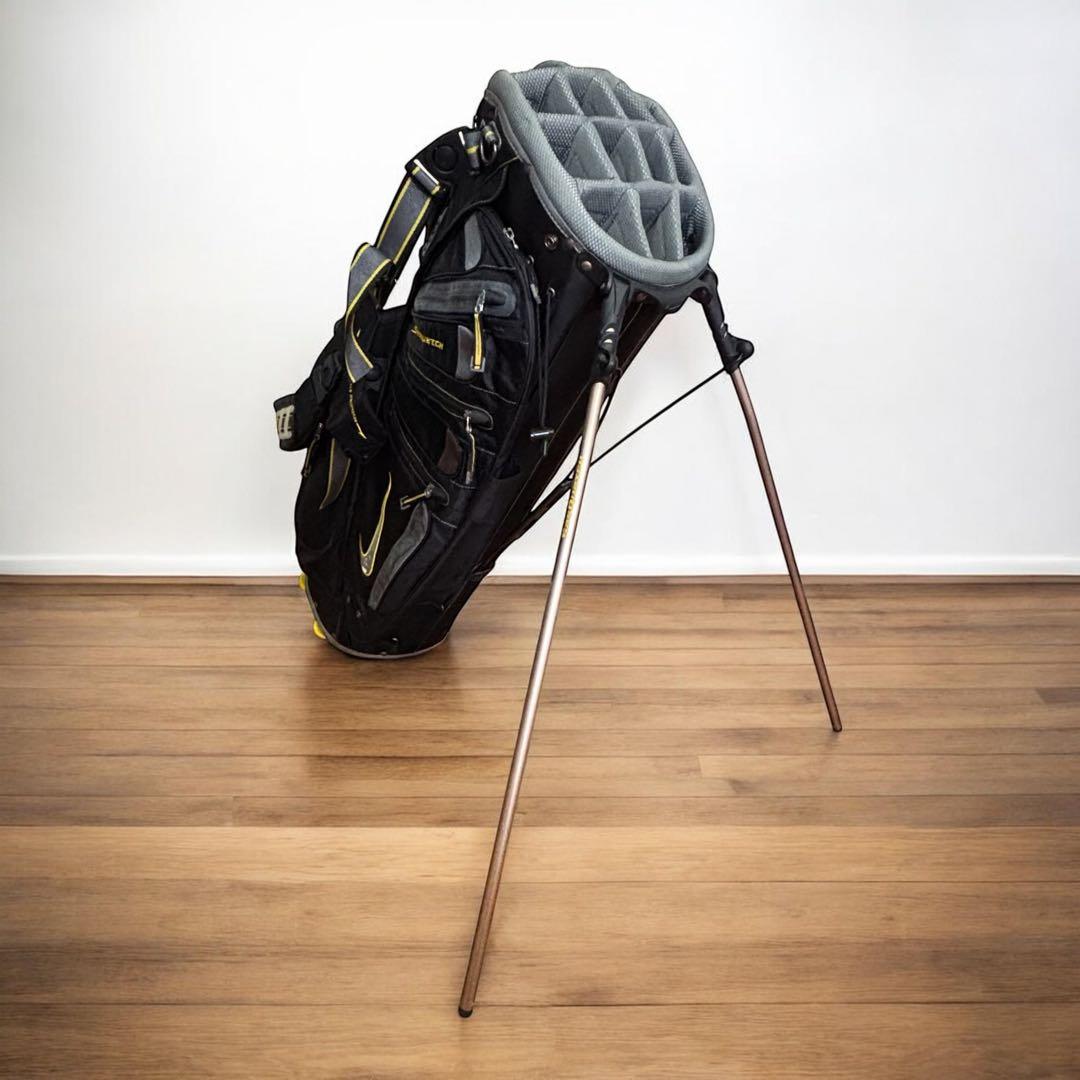 【廃盤希少】NIKE サスクワッチ スタンドキャディバッグ 14分割 軽量 黒