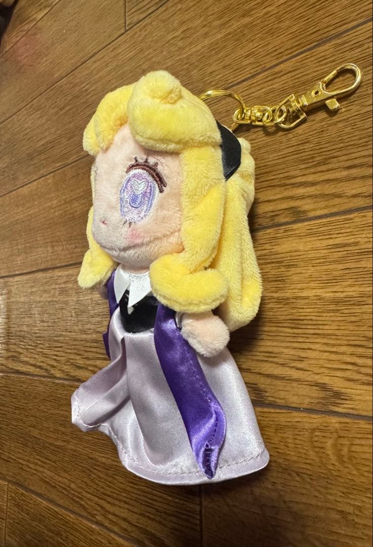 眠れる森の美女 オーロラ姫 ぬいぐるみキーチェーン Tiny
