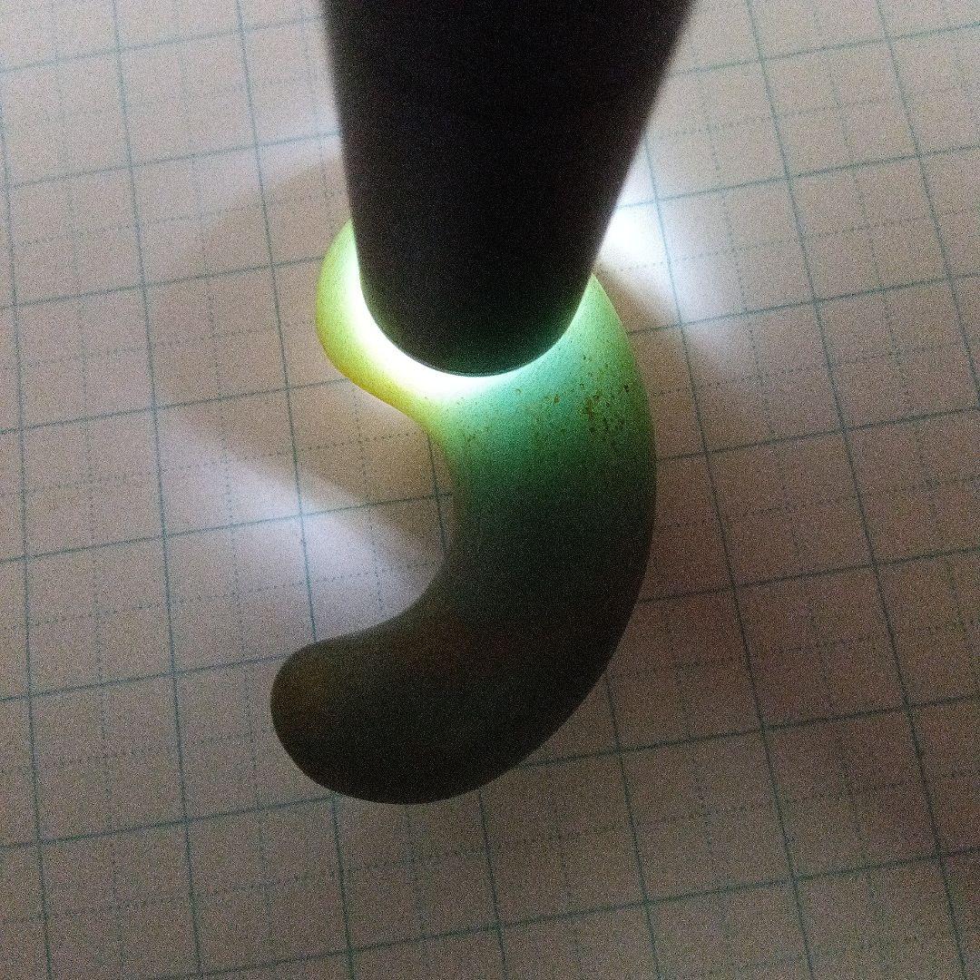 古勾玉　「考古資料」　彌生文化期　翡翠勾玉