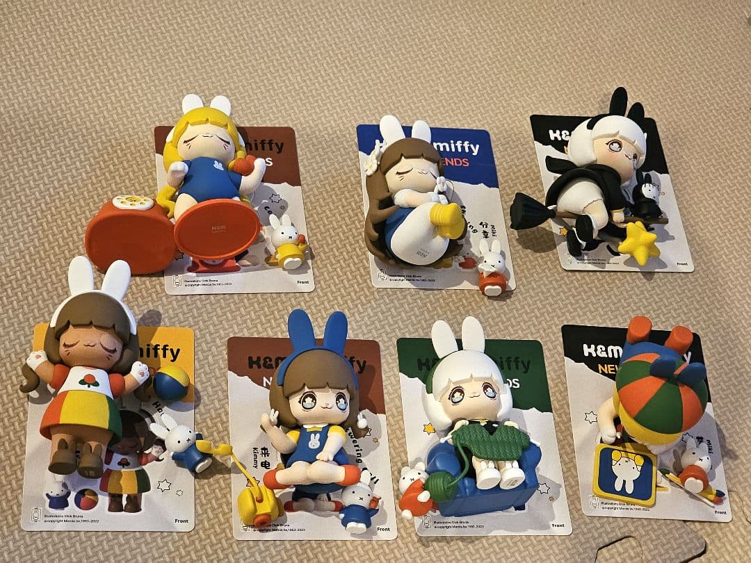 52toys Kimmy&Miki×miffy ノーマル10種BOXセット