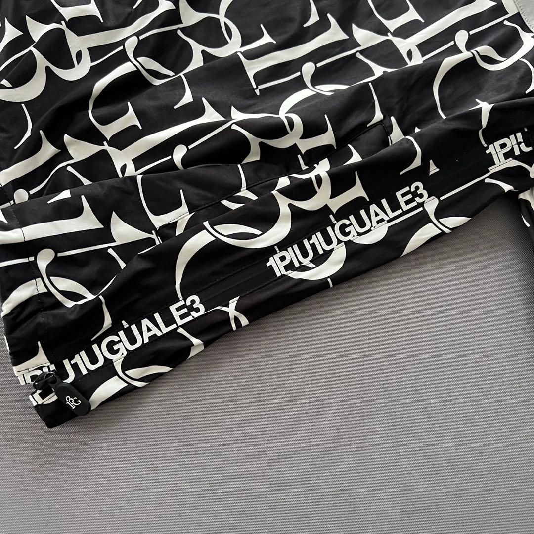 1piu1uguale3 GOLF ナイロンジャケット　総柄　ブルゾン　ゴルフ