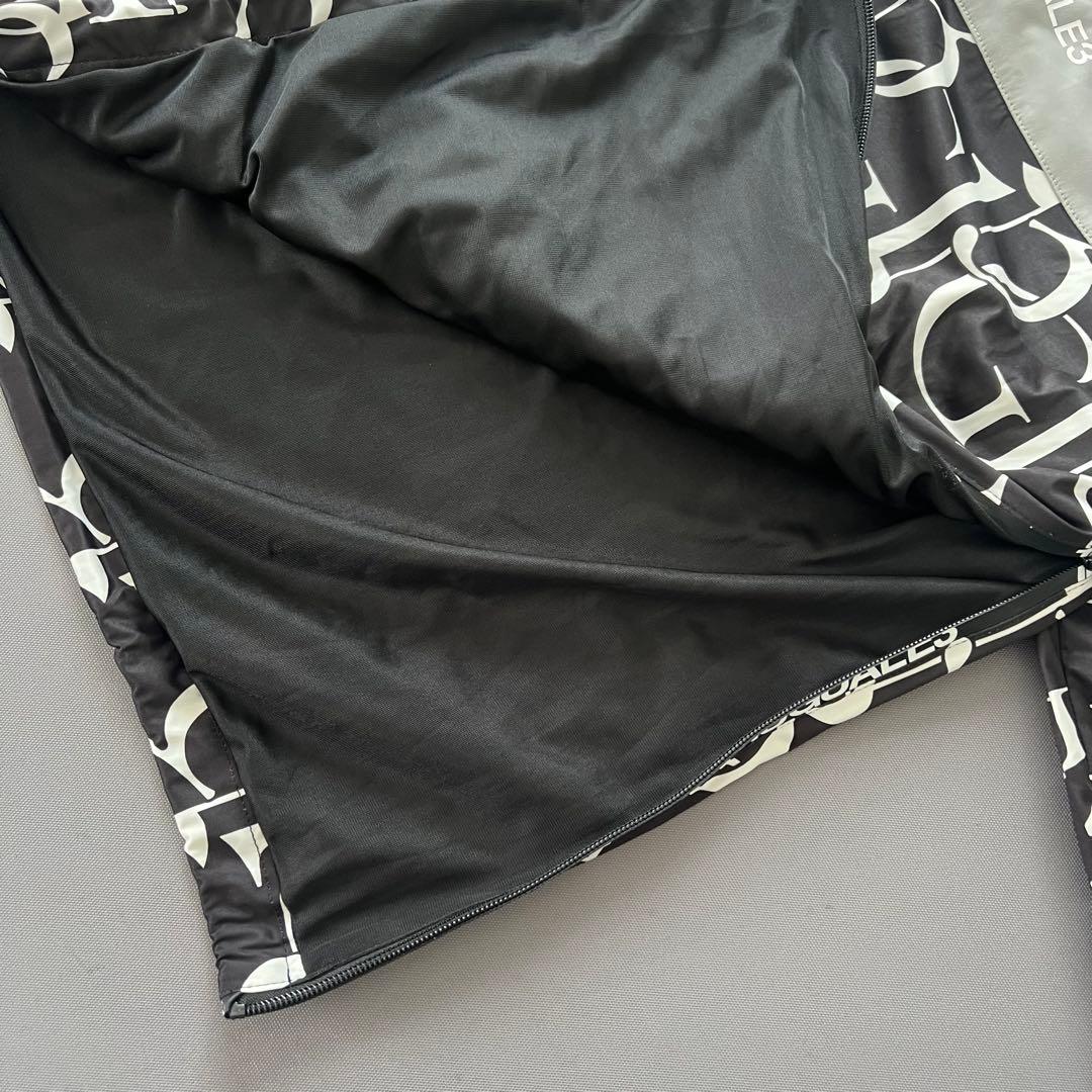 1piu1uguale3 GOLF ナイロンジャケット　総柄　ブルゾン　ゴルフ