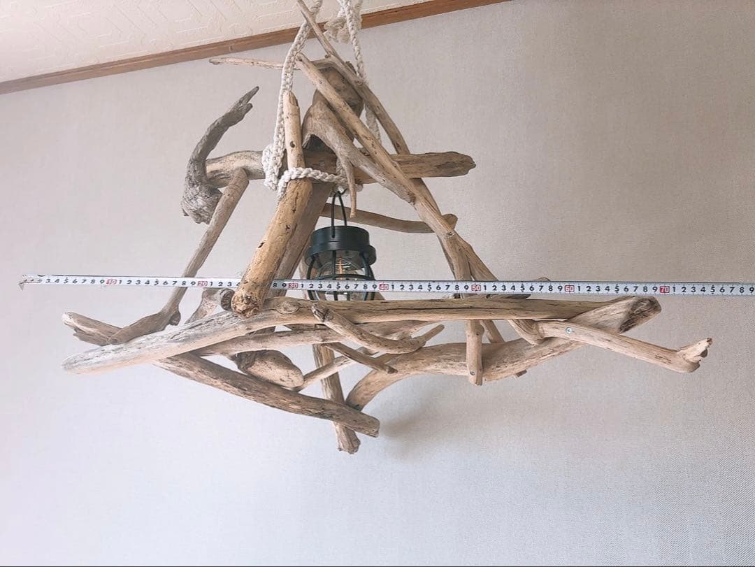 流木　吊り下げ式　止まり木