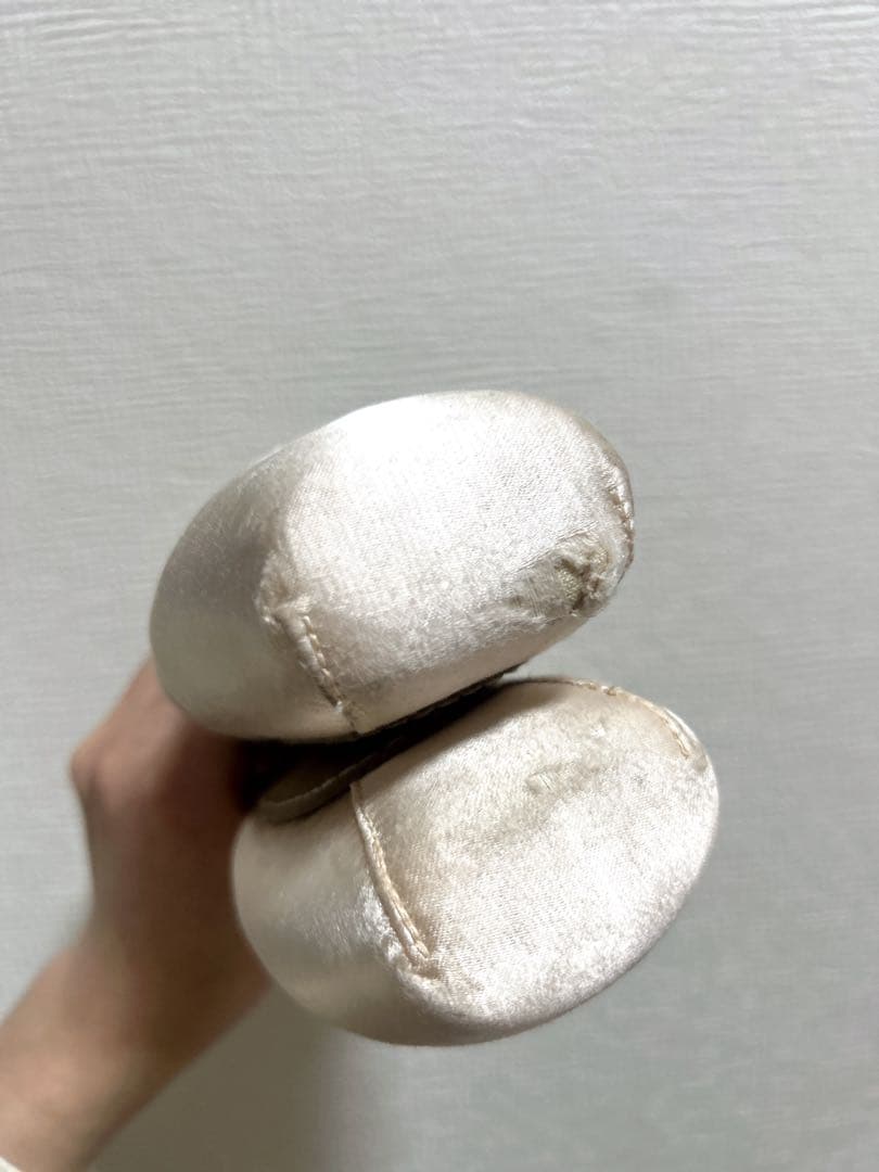 R CLASS ベージュ バレエシューズ