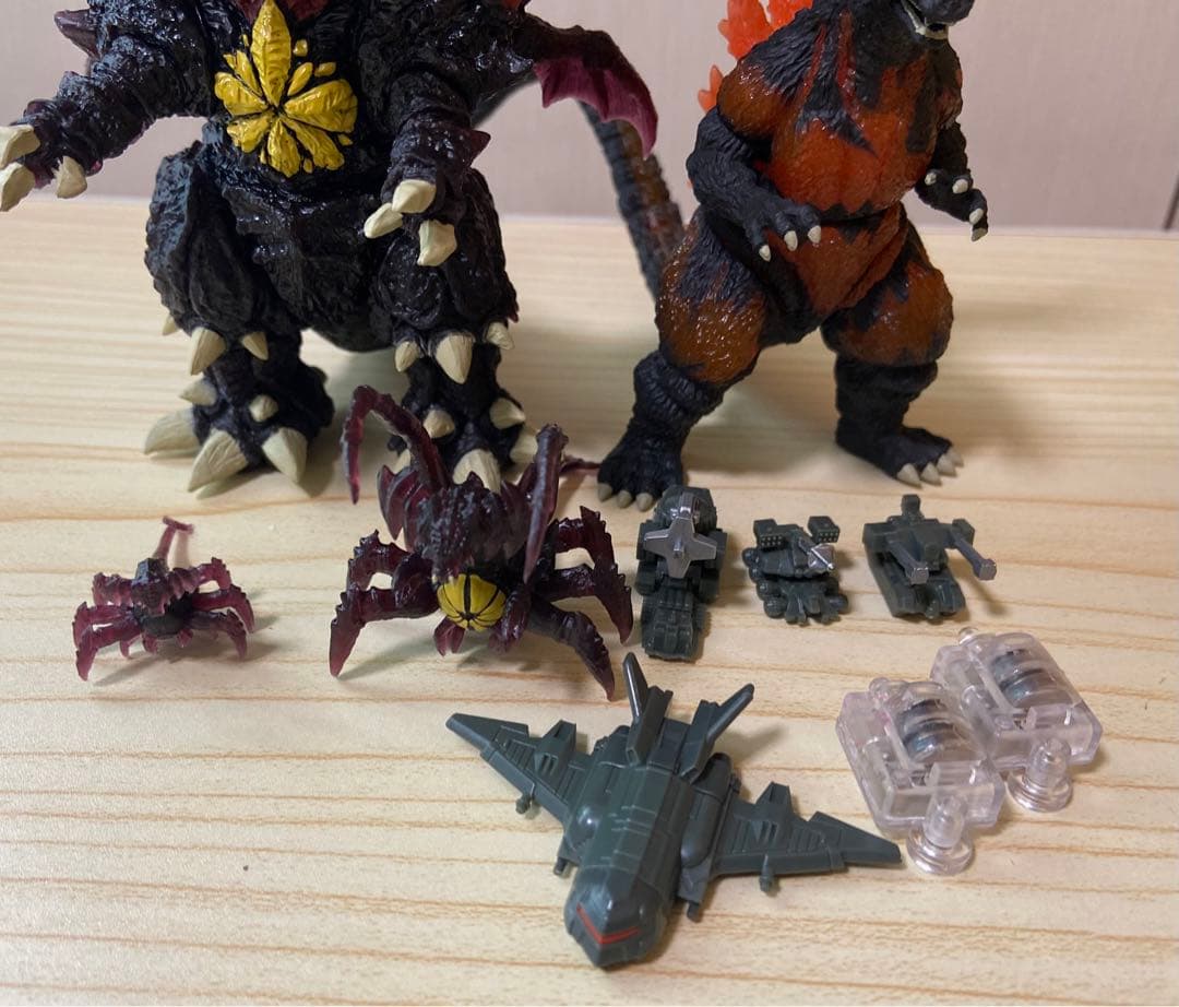 ガチャ　hgx ゴジラ　コンプリート　ルミナスユニット　予備パーツ