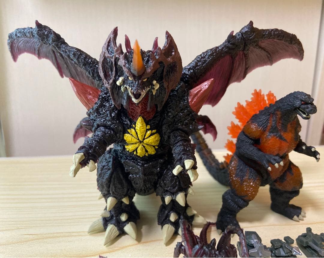 ガチャ　hgx ゴジラ　コンプリート　ルミナスユニット　予備パーツ