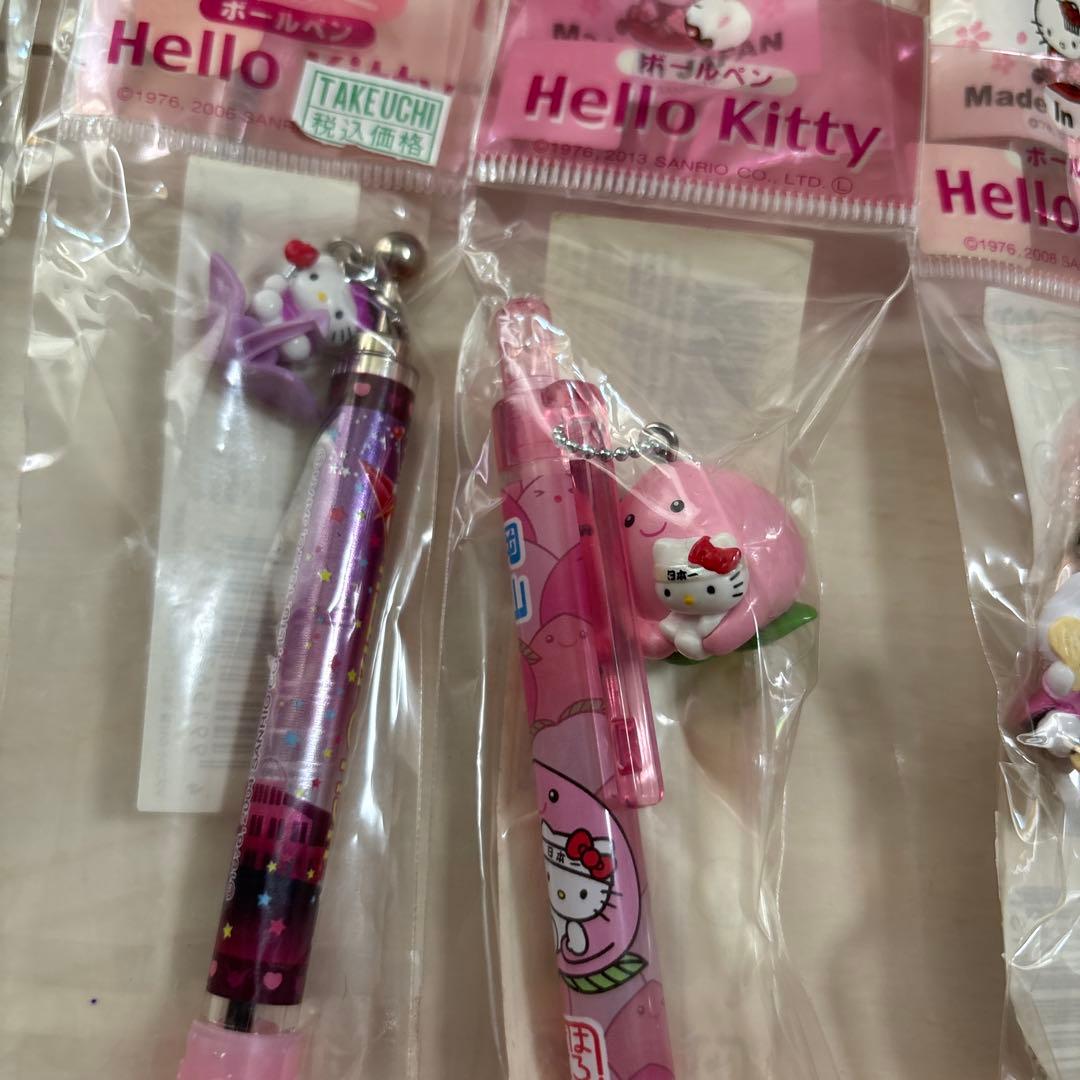 公*o様 Hello Kitty ご当地限定ボールペン9本・シャーペン1本【中国