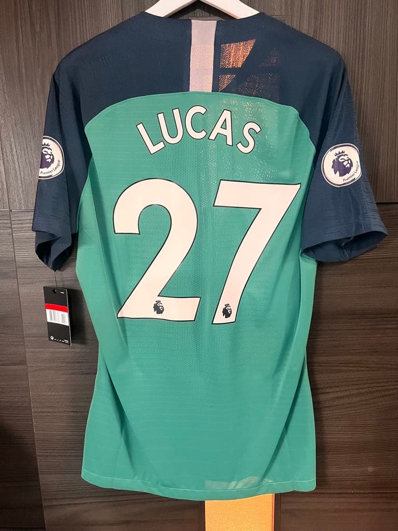 正規品: スパーズ 18/19 サードユニフォーム　ルーカスモウラ