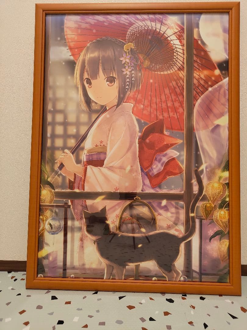 【受注生産限定品】絵師100人展04 6U☆先生　複製原画「遇ふ」