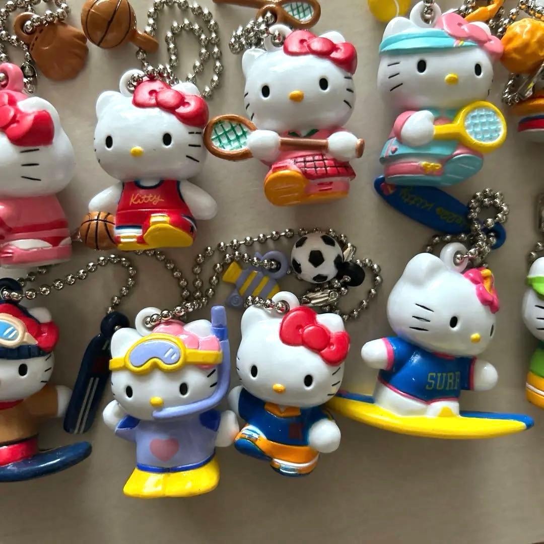 希小！レトロ！ハローキティ スポーツ　ストラップ 全10個セット！