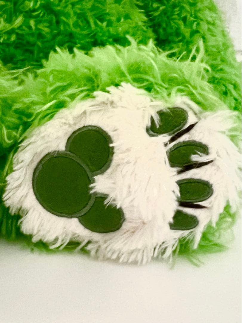 270体限定　2008 ビバリーホワイトさん サイン入り　ダッフィー　グリーン