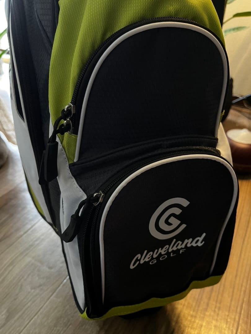 Cleveland Golf キャディバッグ ブラック/ライム