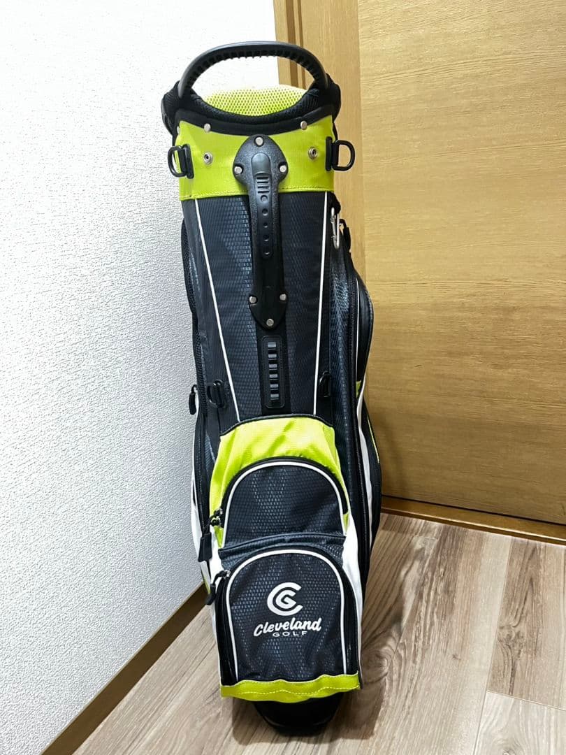 Cleveland Golf キャディバッグ ブラック/ライム