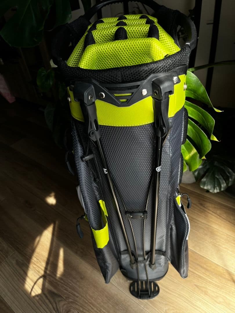 Cleveland Golf キャディバッグ ブラック/ライム