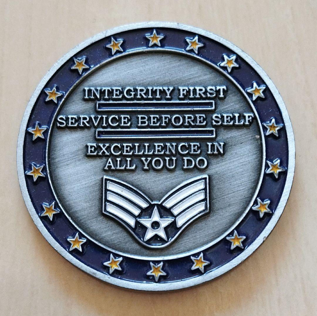 米軍放出品 チャレンジ 空軍 エアマンリーダーシップスクール 卒業記念