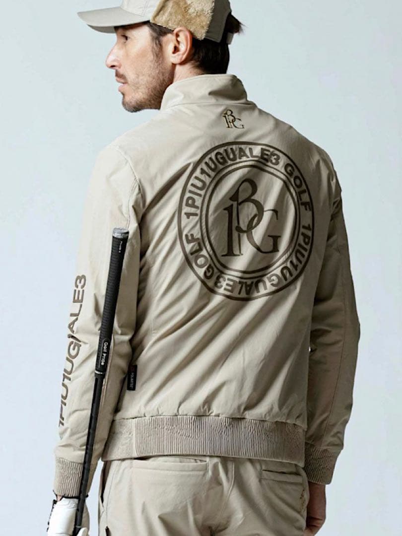 新品1PIU1UGUALE3 GOLF24AW定10.7万ストレッチ中綿ブルゾン