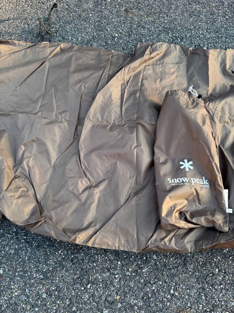 た*け様  peak スノーピーク アメニティドームM シート付き