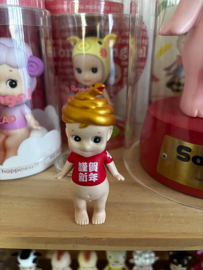 ソニーエンジェルsonny angel 2013 年賀状　蛇