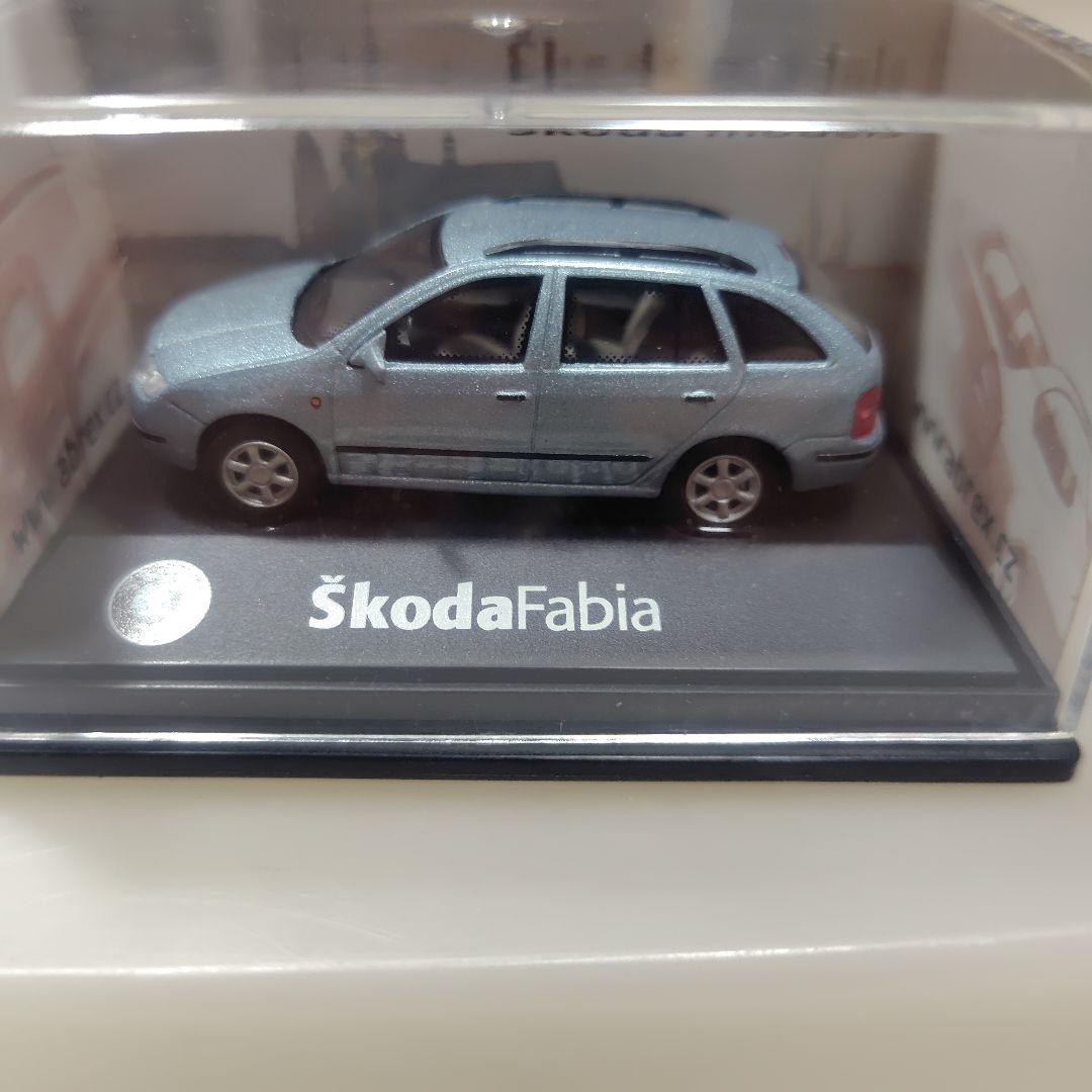 Škoda Fabia ② ミニカーセット 1/72