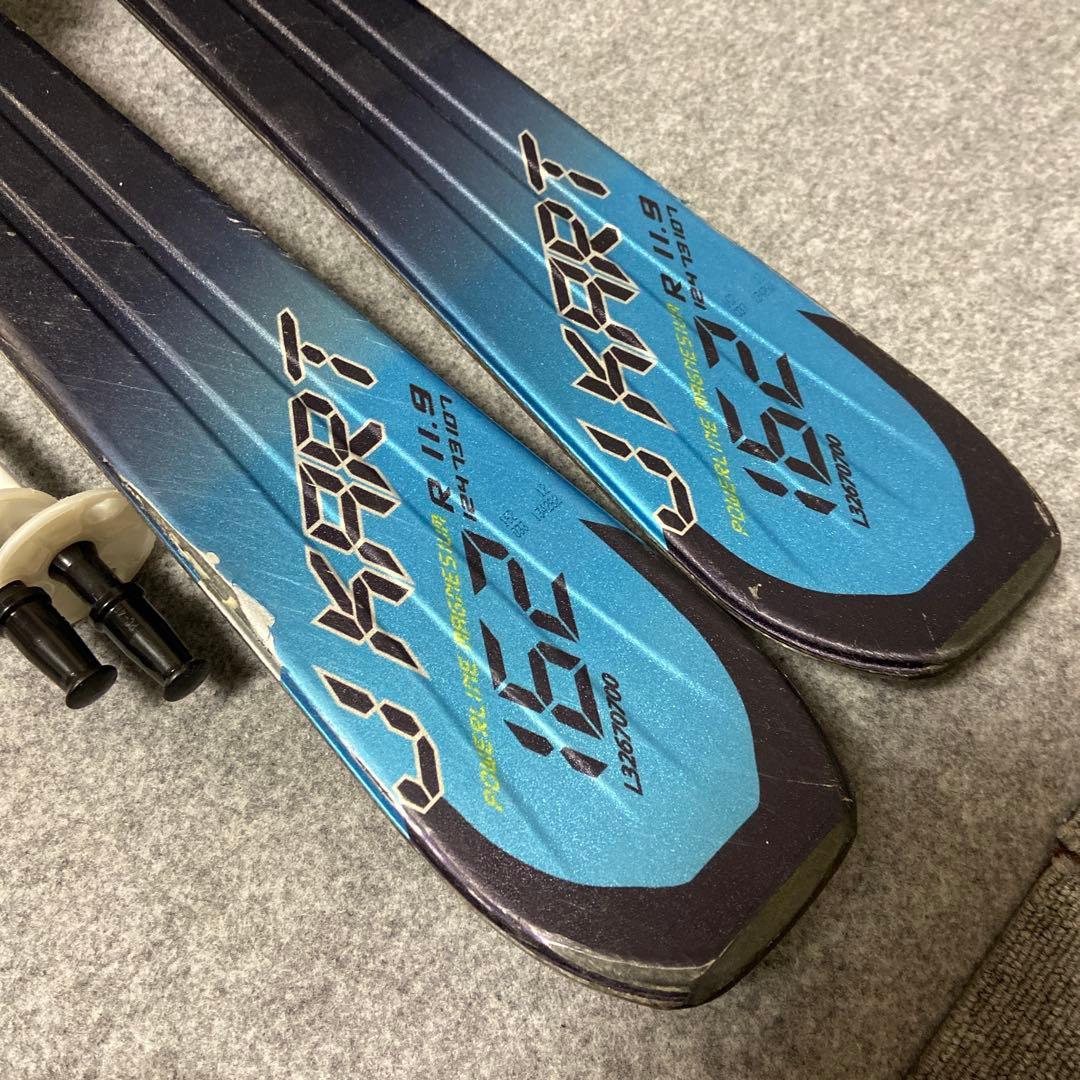 ★メンテ済 大人スキーセット 板SALOMON162cmブーツ26~26.5cm