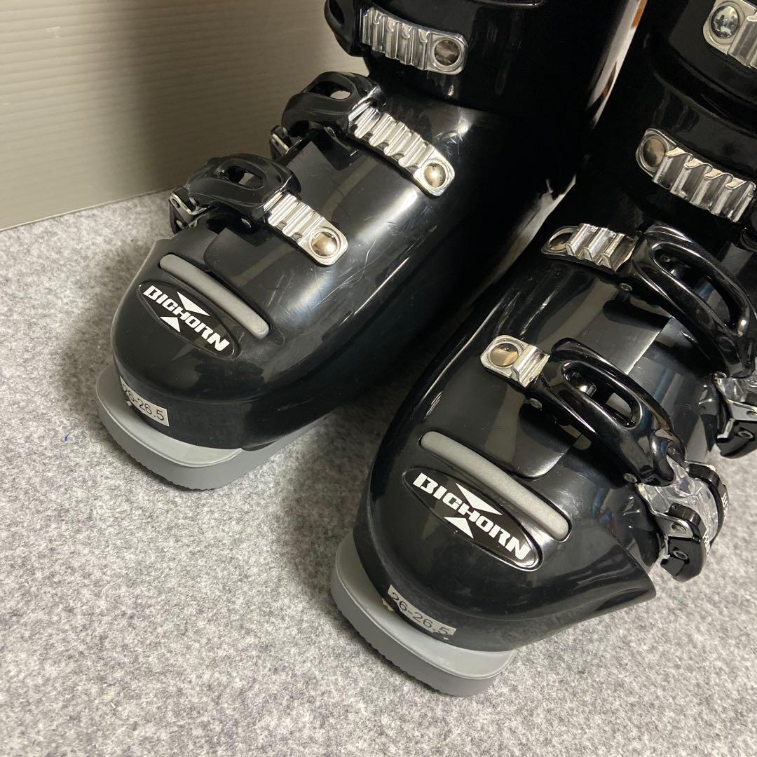 ★メンテ済 大人スキーセット 板SALOMON162cmブーツ26~26.5cm