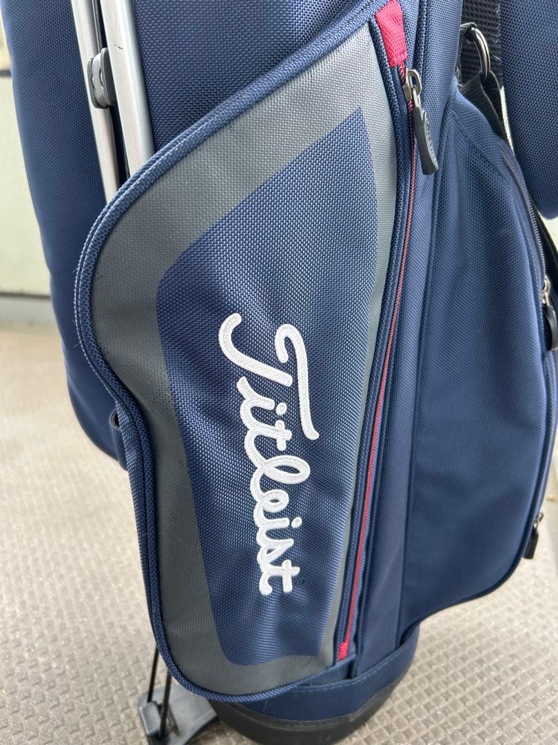 軽量 Titleist タイトリスト スタンド式 キャディバッグ ゴルフバッグ