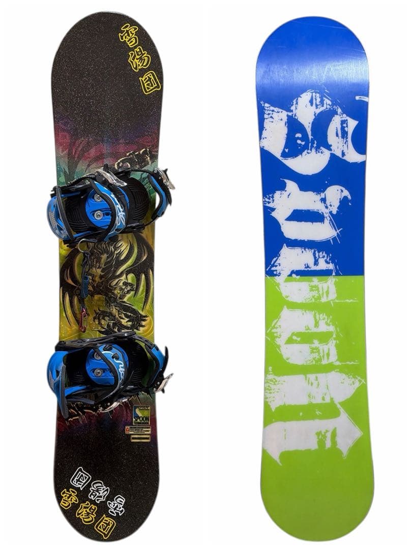 spoon　スノーボード　120㎝　ビンディング付き