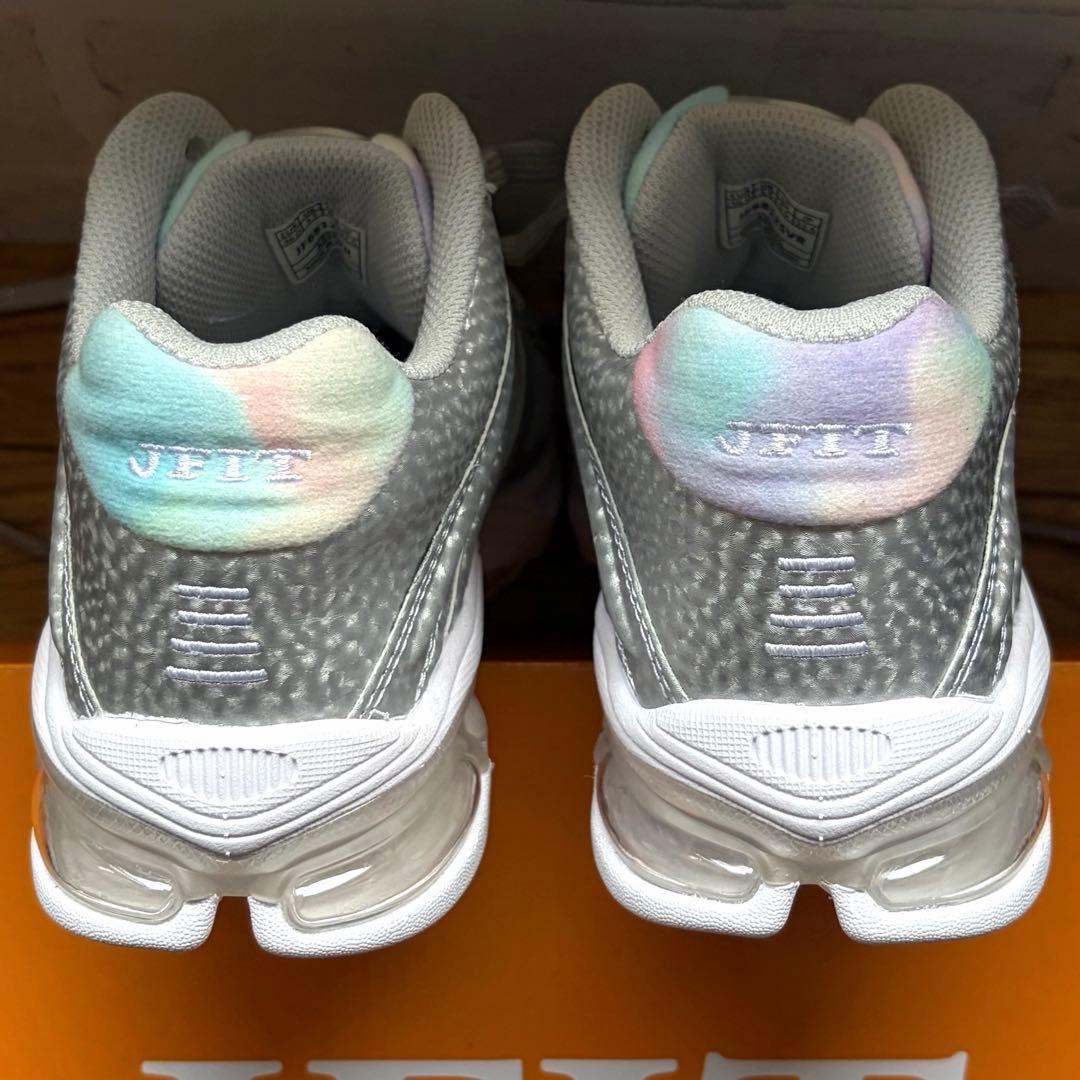 【JFIT 】フィットネスシューズ JF-Neo シルバー 22.5cm