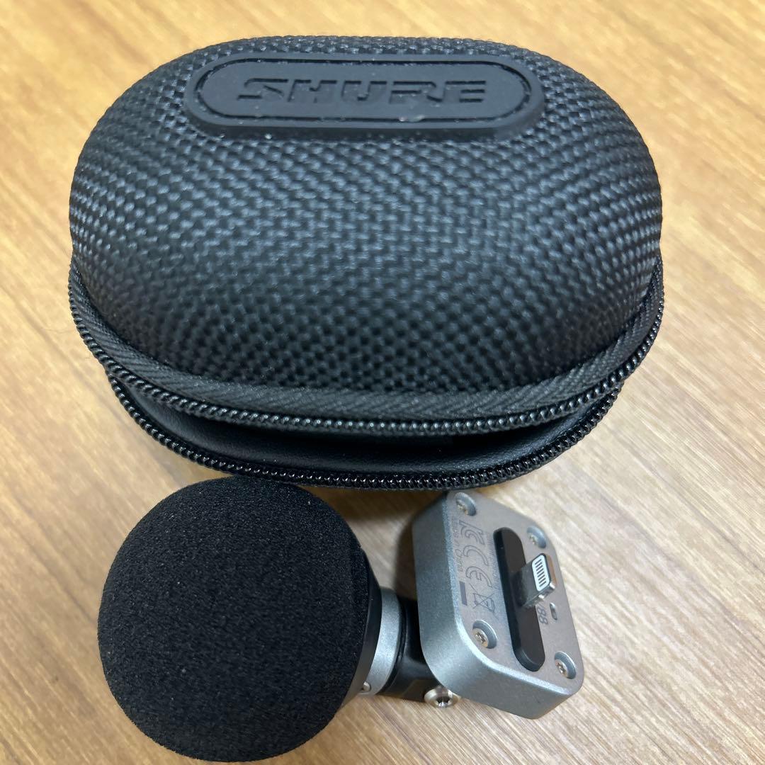 SHURE MV88 コンデンサーマイク ケース付き